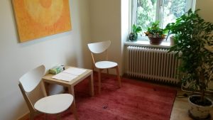 Praxisraum von Psychotherapie & Coaching in Krems